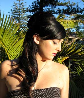 Hair up 1